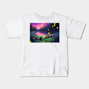 capybara Aurora Kids T-Shirt